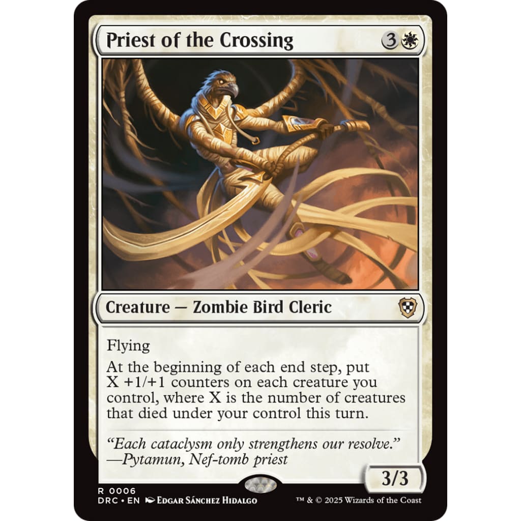 Priest of the Crossing (DRC-006) Foil - Single