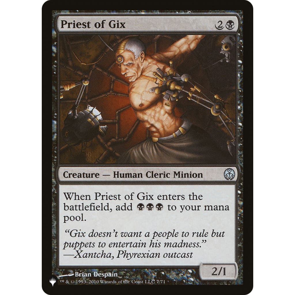 Priest of Gix (PLST-DDE-7) - Single