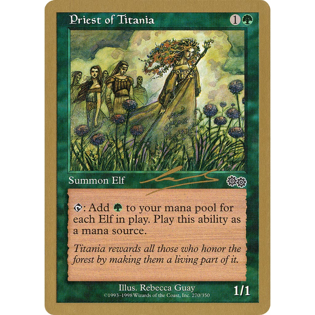 Priest of Titania (WC00-NL270) - Single