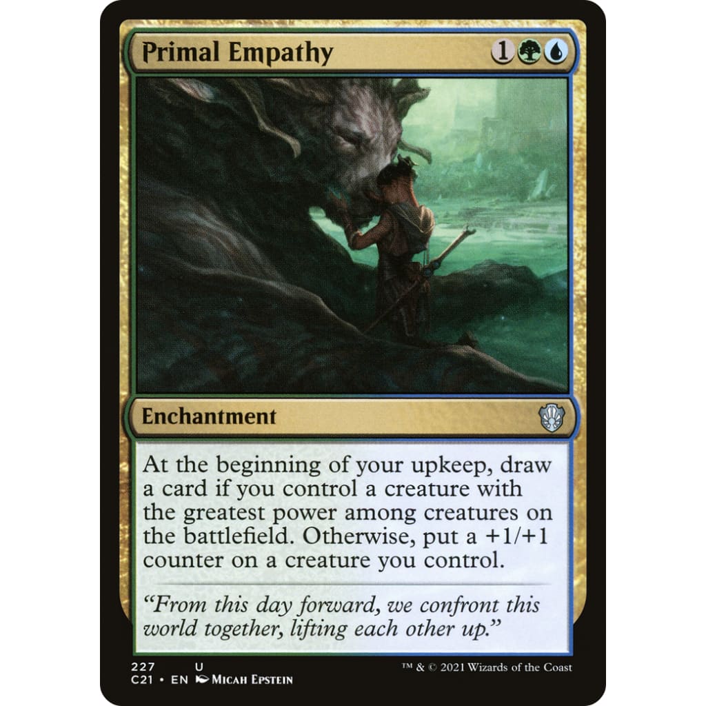 Primal Empathy (C21-227) - Single