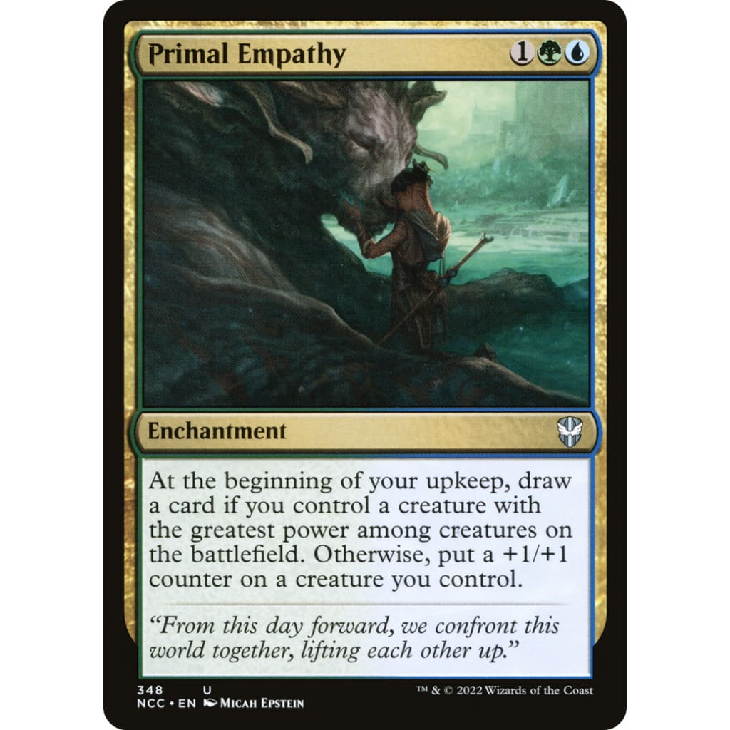 Primal Empathy (NCC-348) - Single