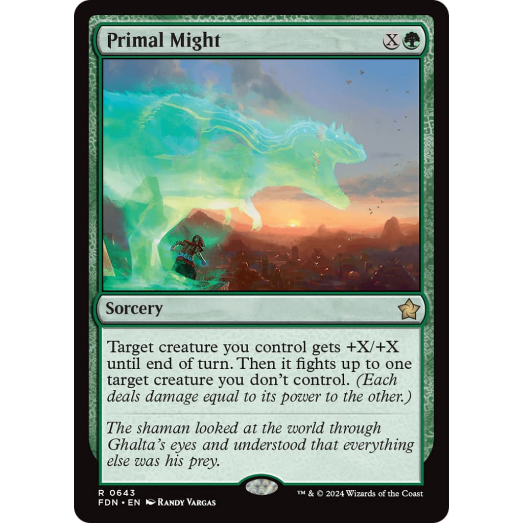 Primal Might (FDN-643) - Single