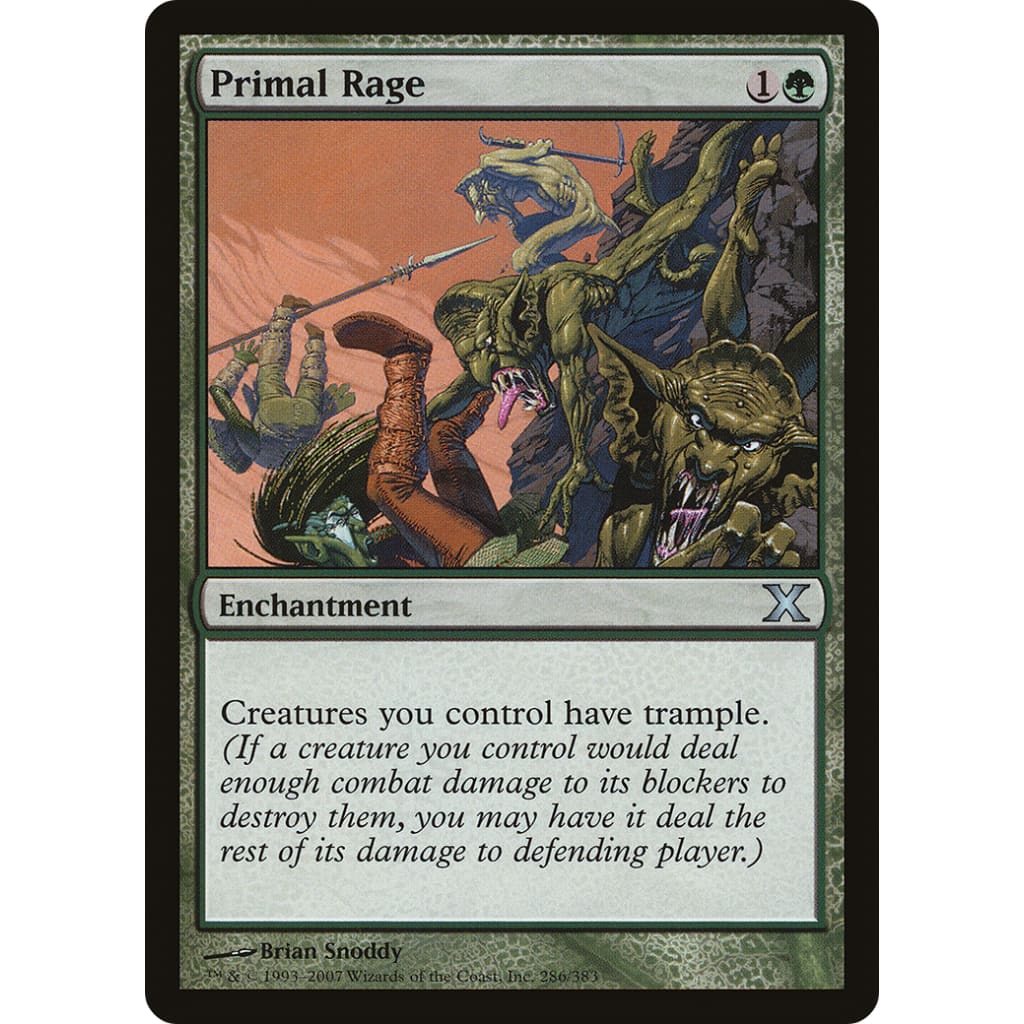 Primal Rage (10E-286) - Single