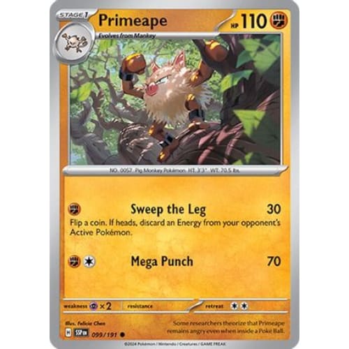 Primeape (99) Common - Single