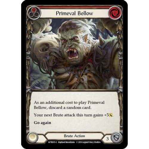 Primeval Bellow (Red) (WELCOME TO RATHE) 1st Edition