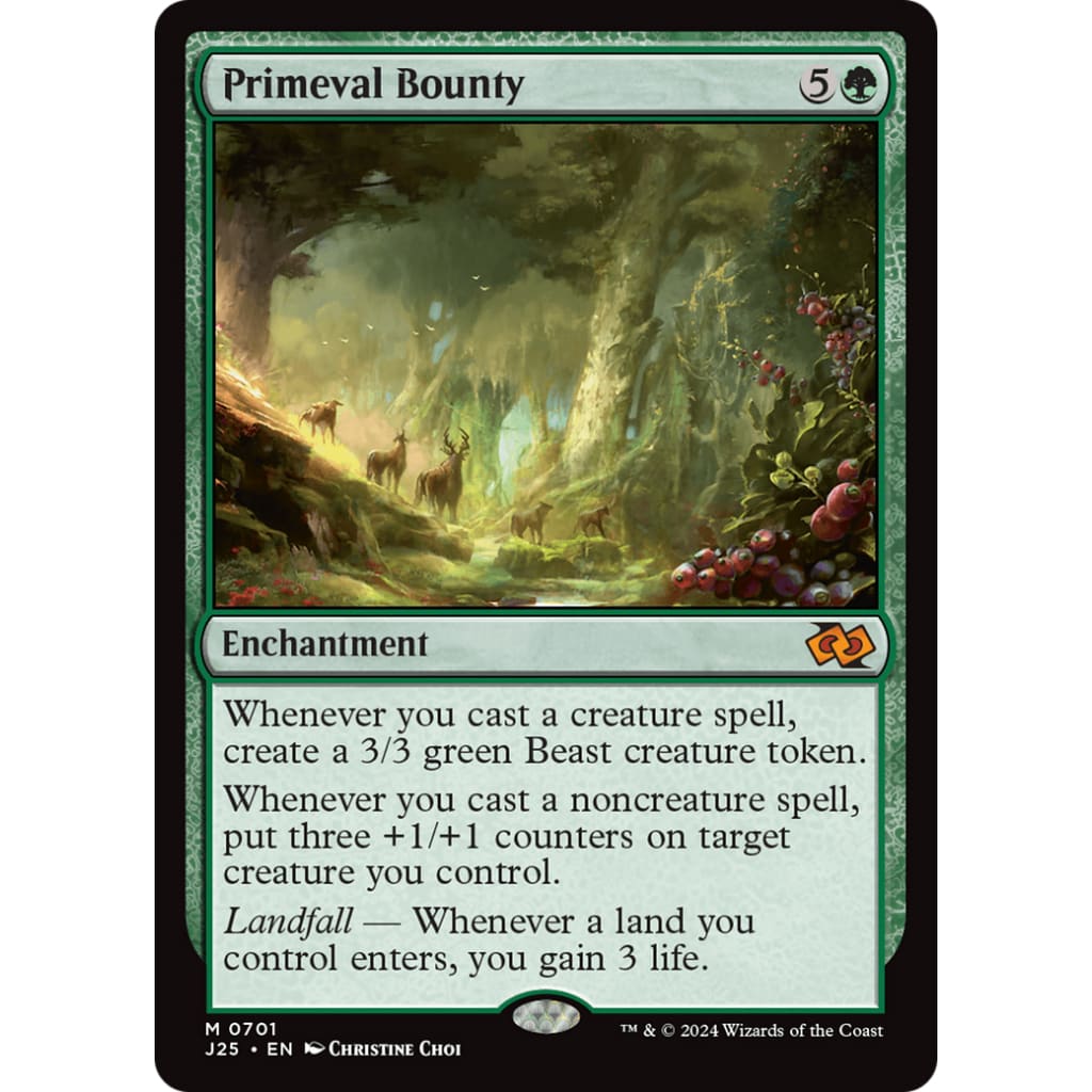 Primeval Bounty (J25-701) - Single