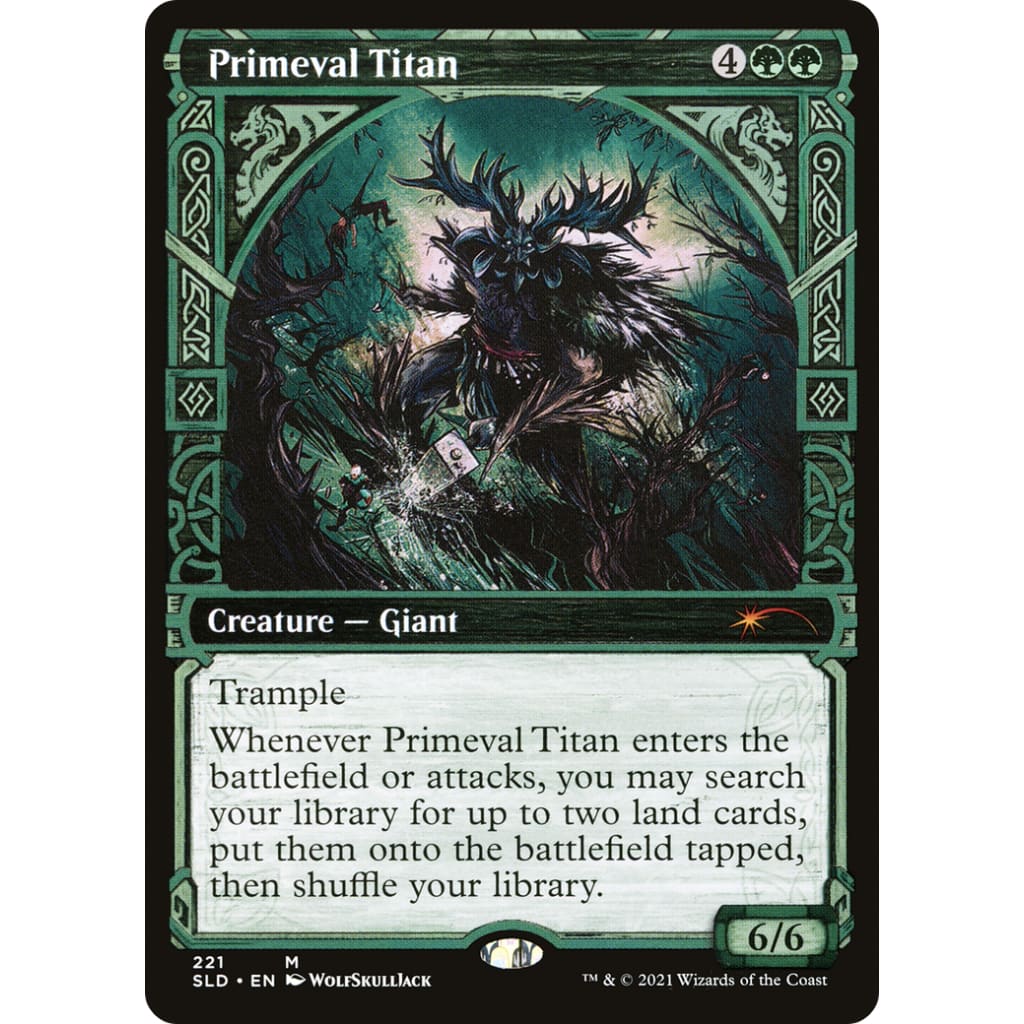 Primeval Titan (SLD-221): (Showcase) - Single
