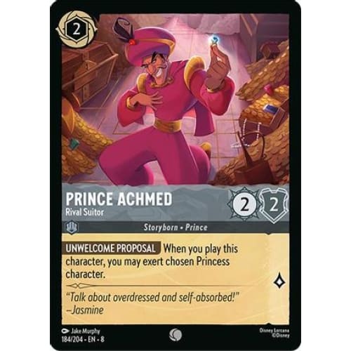Prince Achmed - Rival Suitor (184/204) - Reign of Jafar
