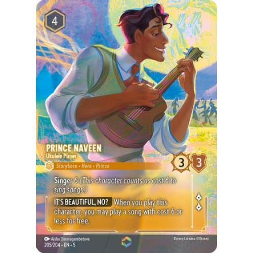Prince Naveen - Ukulele Player (Enchanted) (205/204)