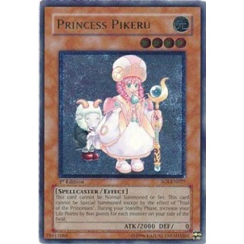 Princess Pikeru (UTR) (SOI-EN027) Ultimate Rare 1st Edition