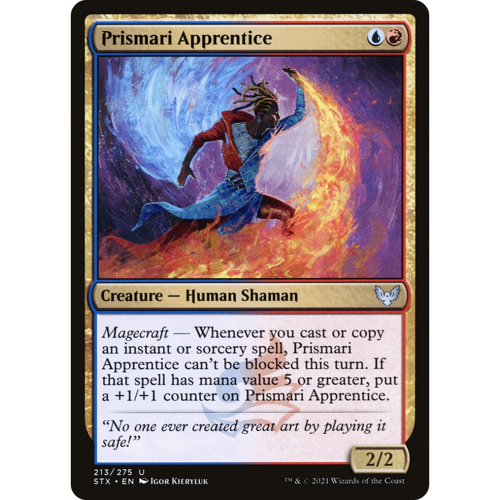 Prismari Apprentice (STX-213) Foil - Single