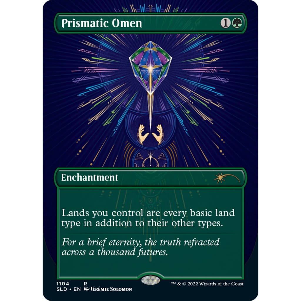 Prismatic Omen (SLD-1104) (Borderless) - Single