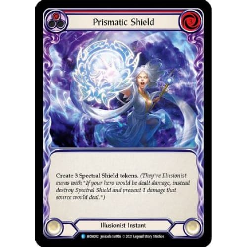 Prismatic Shield (Red) (MONARCH) 1st Edition - Single