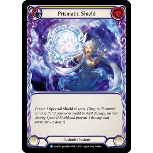 Prismatic Shield (Yellow) (MONARCH) 1st Edition - Single