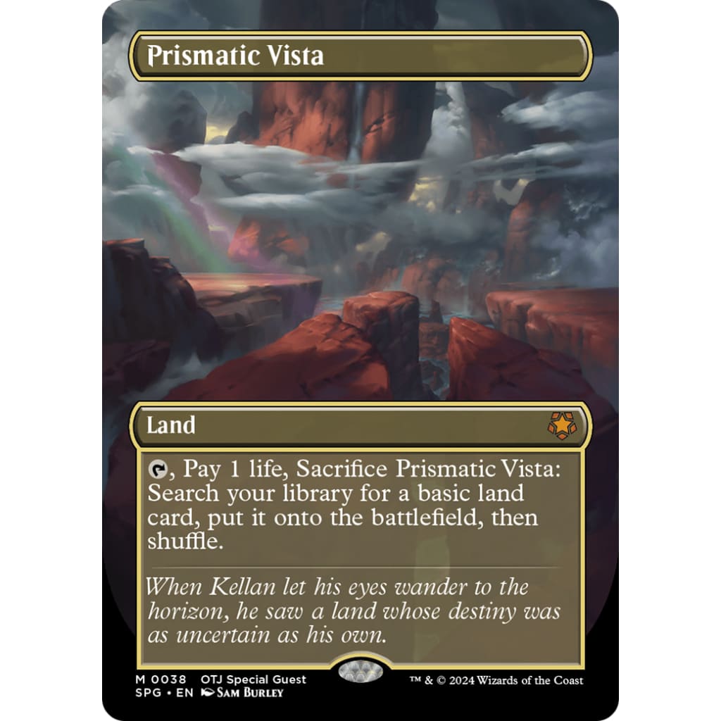 Prismatic Vista (SPG-038) (Borderless) - Single