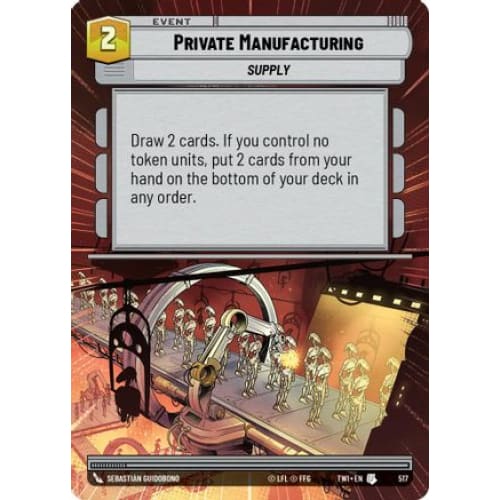 Private Manufacturing (Hyperspace) (517) - Single