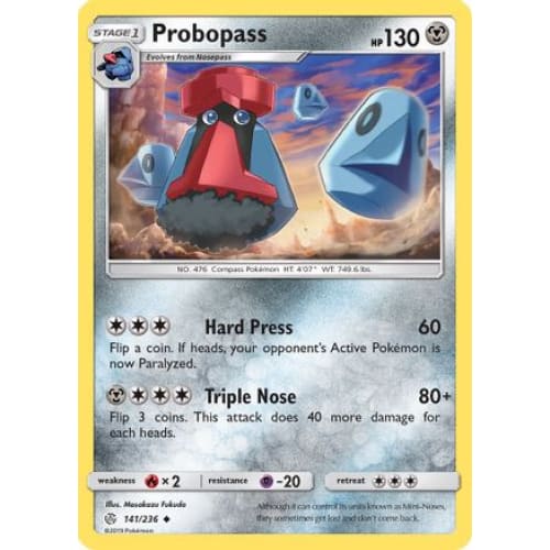 Probopass (141/236) Uncommon Reverse Holofoil - Single