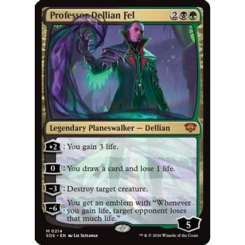 Professor Dellian Fel (SOS-214) Foil - Single