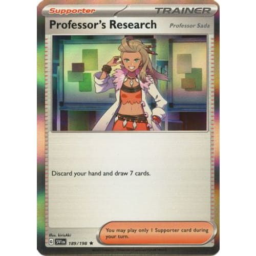 Professor’s Research - 189/198 (189) Rare - Single
