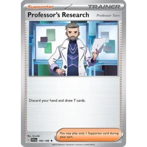 Professor’s Research - 190/198 (190) Rare Classic - Single
