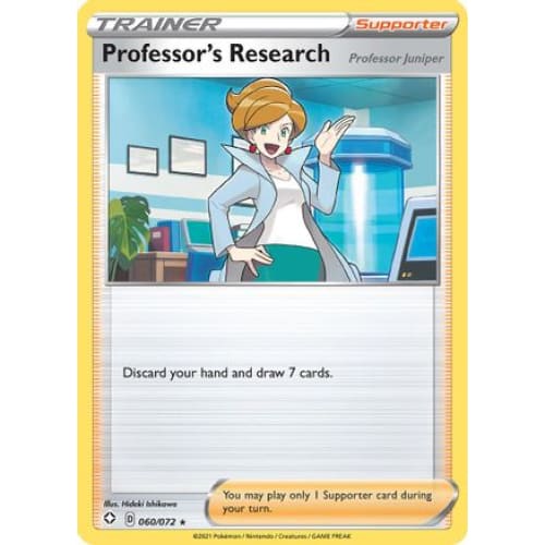 Professor’s Research (60) Rare Classic Reverse Holofoil