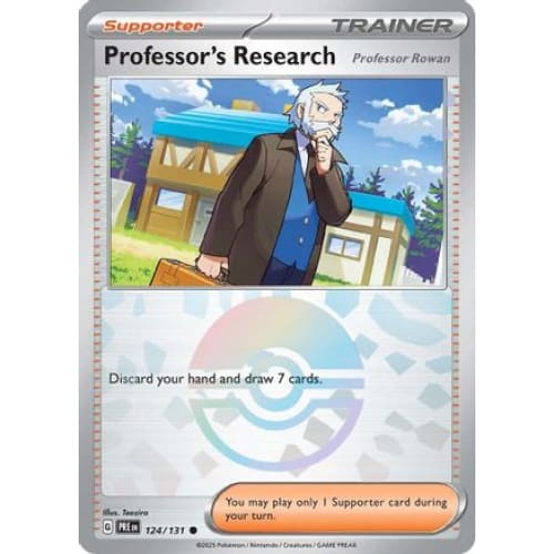 Professor’s Research [Professor Rowan] (Poke Ball Pattern)