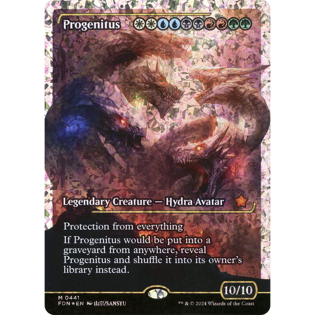 Progenitus (FDN-441): (Showcase) Foil - Single