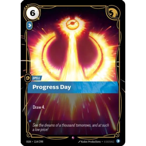 Progress Day (114/298) - Origins Foil - Single