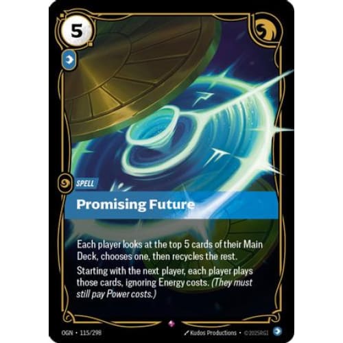 Promising Future (115/298) - Origins Foil - Single