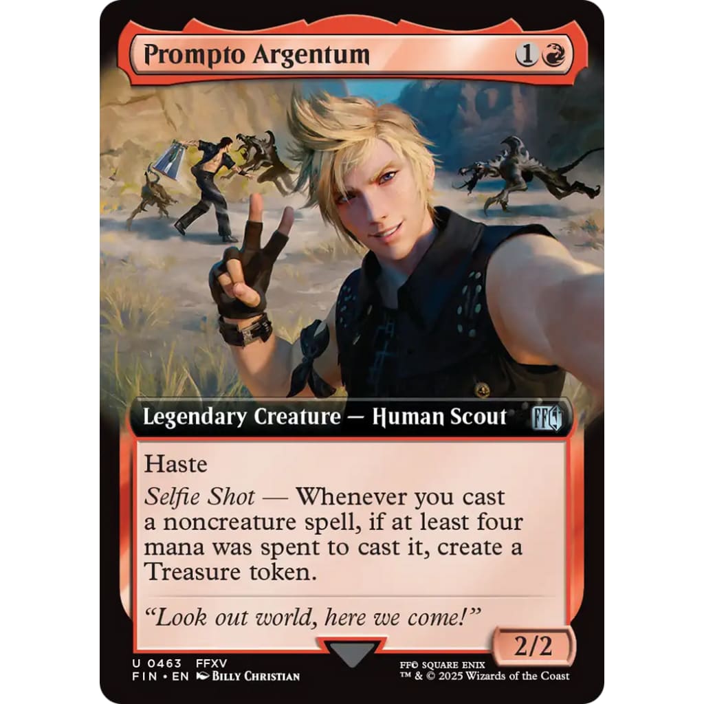 Prompto Argentum (FIN-463): (Extended Art) - Single