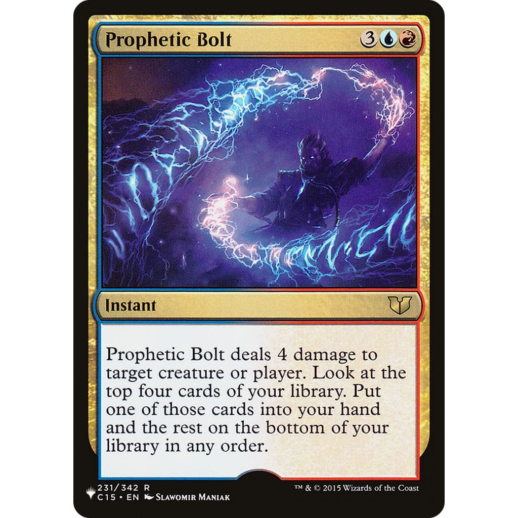 Prophetic Bolt (PLST-C15-231) - Single