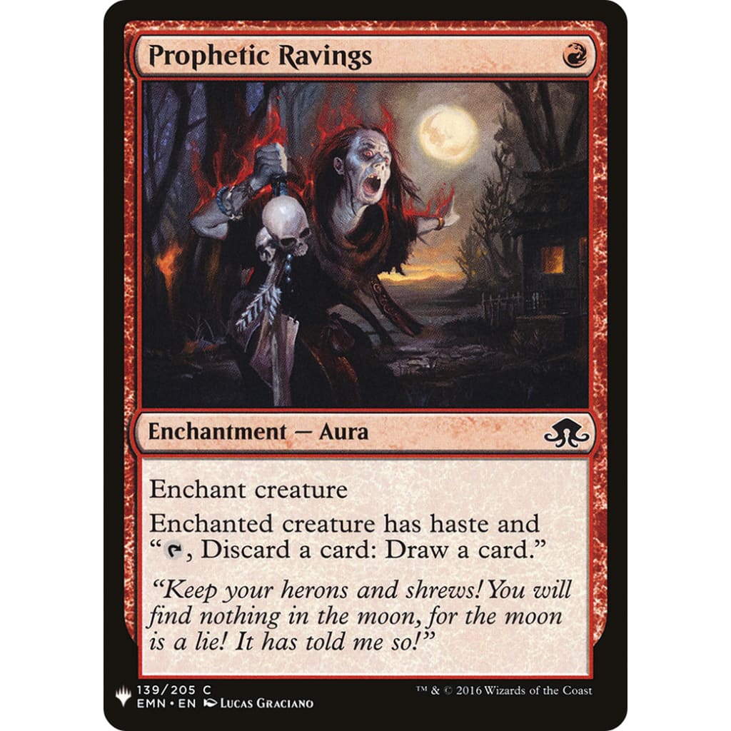 Prophetic Ravings (PLST-EMN-139) - Single