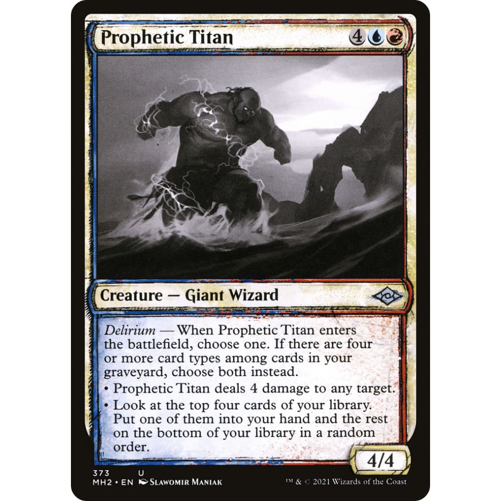 Prophetic Titan (MH2-373): (Showcase) - Single