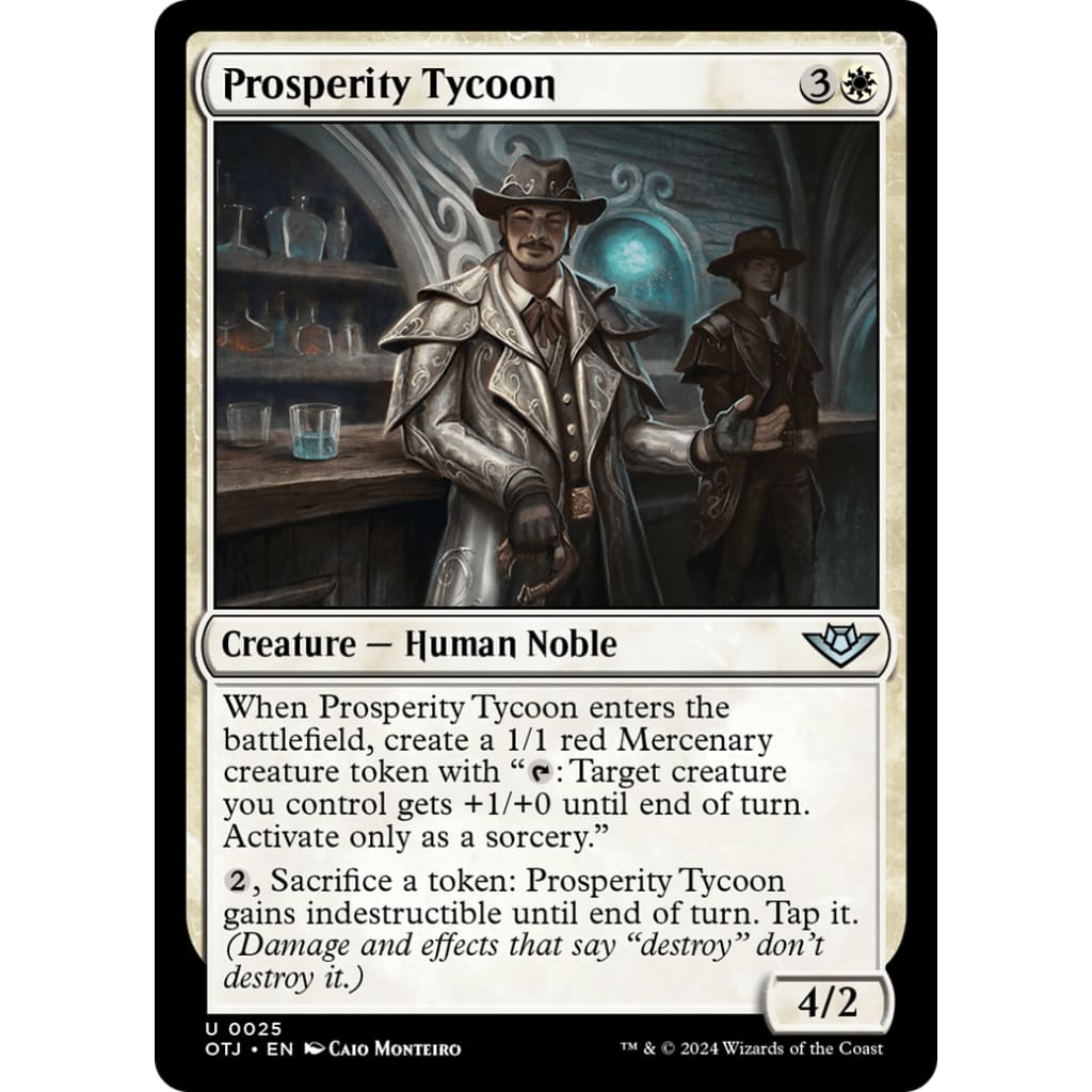 Prosperity Tycoon (OTJ-025) - Single