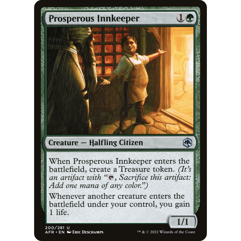 Prosperous Innkeeper (AFR-200) Foil - Single
