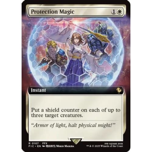 Protection Magic (Extended Art) (FIC-107) - Single