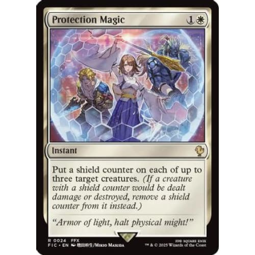 Protection Magic (Surge Foil) (FIC-024) Foil - Single