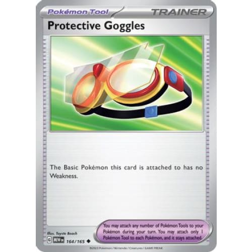 Protective Goggles (164) Uncommon Reverse Holofoil - Single
