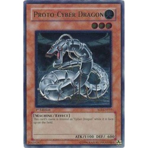 Proto-Cyber Dragon (UTR) (SOI-EN010) Ultimate Rare 1st