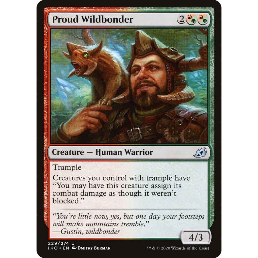 Proud Wildbonder (IKO-229) - Single