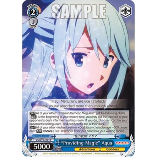 ’Providing Magic’ Aqua (KONOSUBA -GOD’S BLESSING