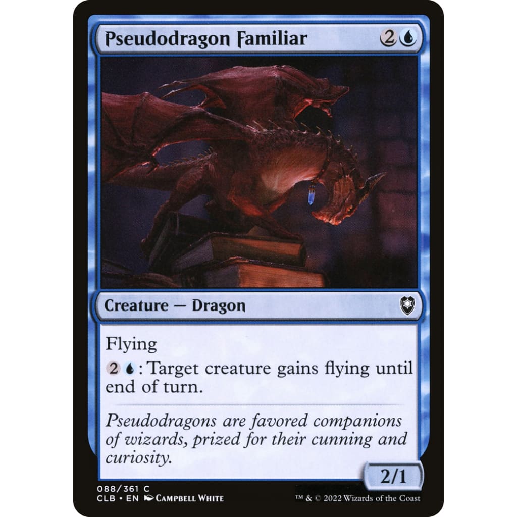 Pseudodragon Familiar (CLB-088) Foil - Single