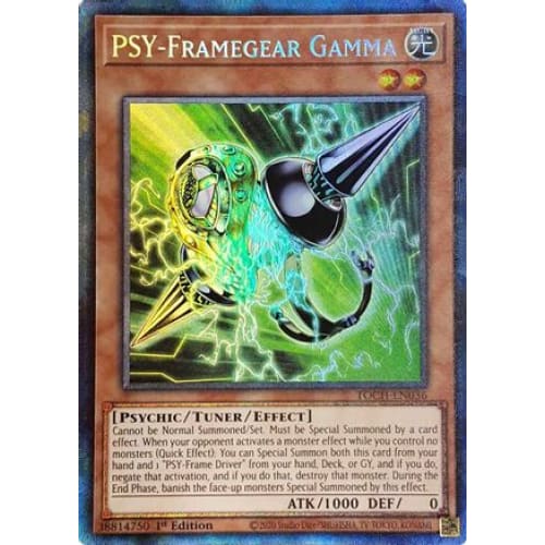 PSY-Framegear Gamma (CR) (TOCH-EN036) Collector’s Rare