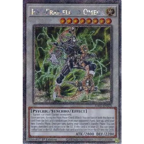 PSY-Framelord Omega (Platinum Secret Rare) - RA02-EN028