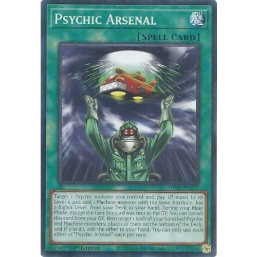 Psychic Arsenal - MP25-EN327 Common 1st Edition - Single
