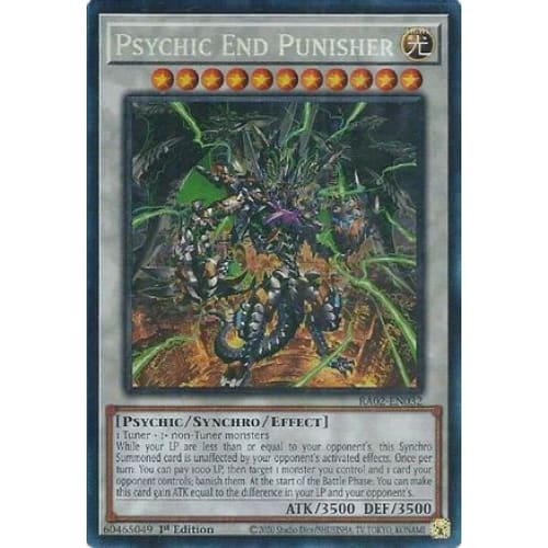 Psychic End Punisher (PCR) - RA02-EN032 Prismatic