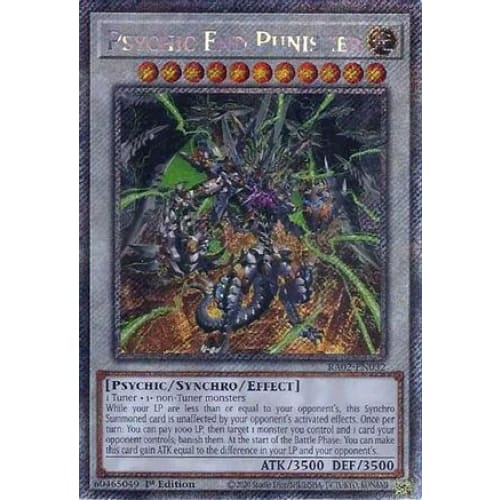 Psychic End Punisher (Platinum Secret Rare) - RA02-EN032