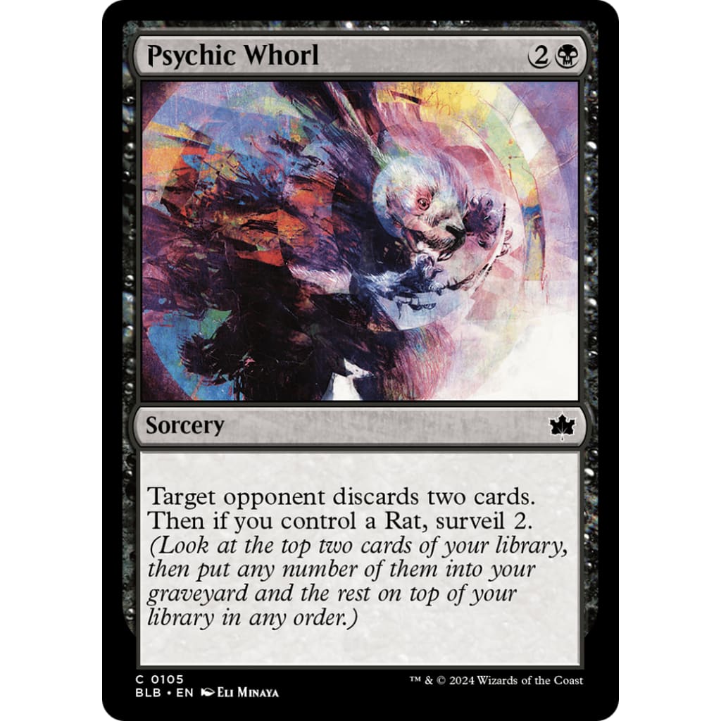 Psychic Whorl (BLB-105) - Single