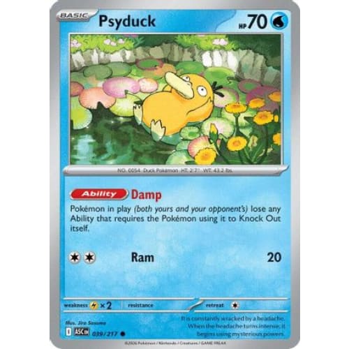 Psyduck - 039/217 (39) Common - Single