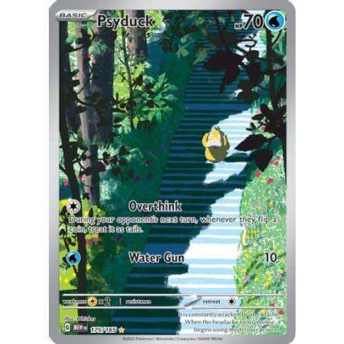Psyduck - 175/165 (175) Illustration Rare Holofoil - Single